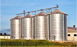farm silos