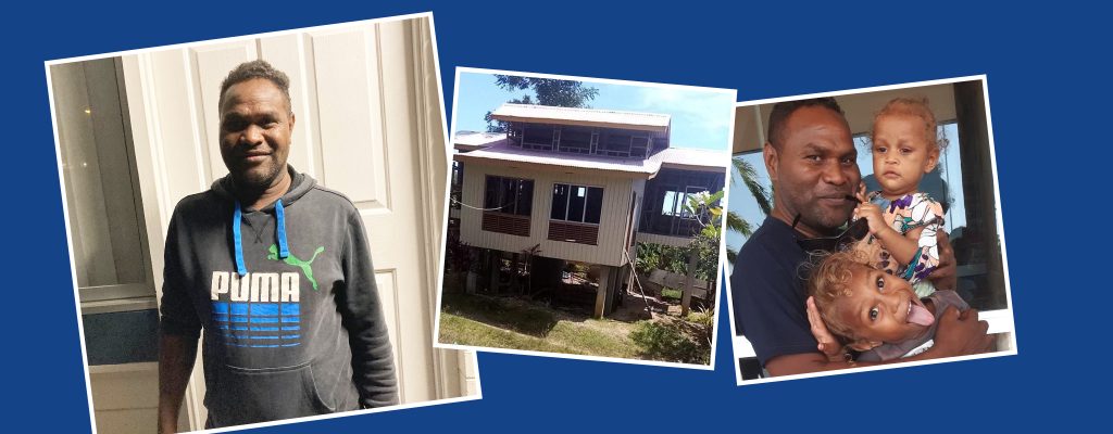 Solomon Islands dad builds family home thanks to PALM scheme