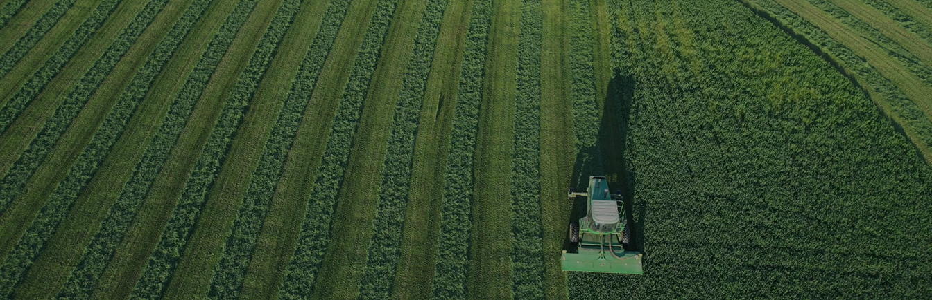 Directly Above Tractor