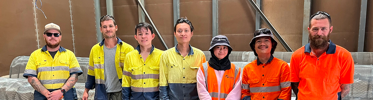 Farm labour team